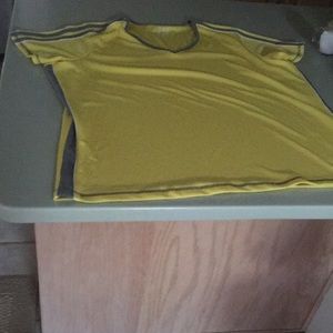 Yellow and Gray top